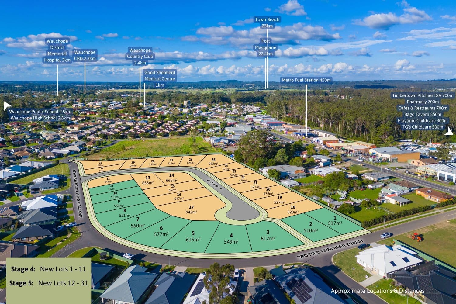 Lot 25 The Mill Estate, Spotted Gum Boulevard, Wauchope NSW 2446